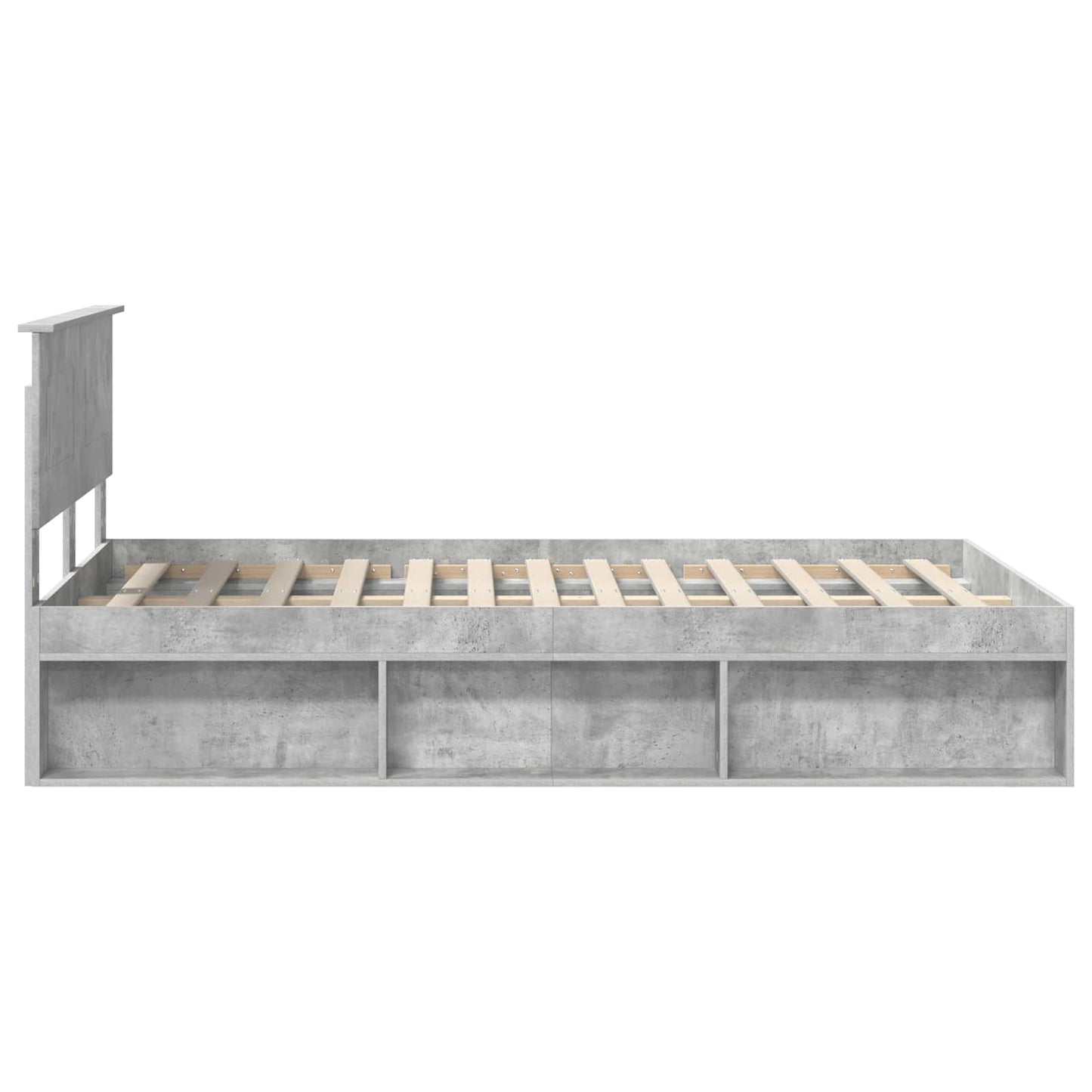 Bed Frame with Headboard Concerte 120 x 190 cm Engineered wood