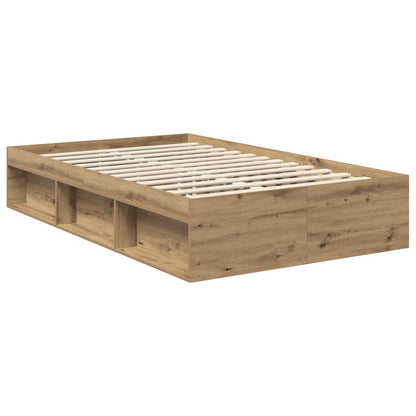Bed Frame Artisian Oak 120 x 200 cm Engineered wood