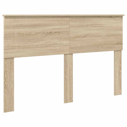 Bed Frame Sonoma Oak 140 x 200 cm Engineered Wood