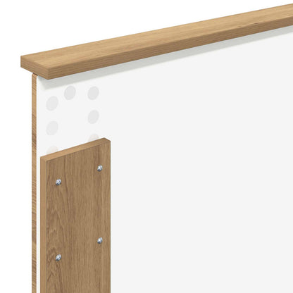 Bed Frame with Drawer Artisan Oak 100 x 200 cm Engineered Wood