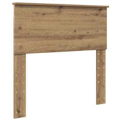 Bed Frame with Drawer Artisan Oak 100 x 200 cm Engineered Wood