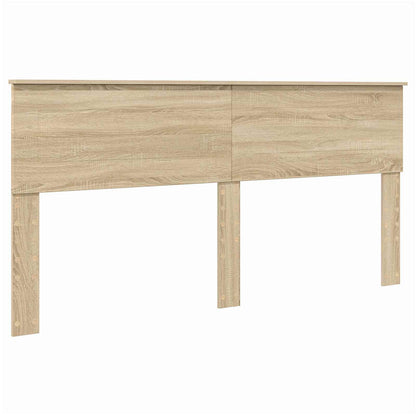 Bed Frame Sonoma Oak 180 x 200 cm Engineered Wood