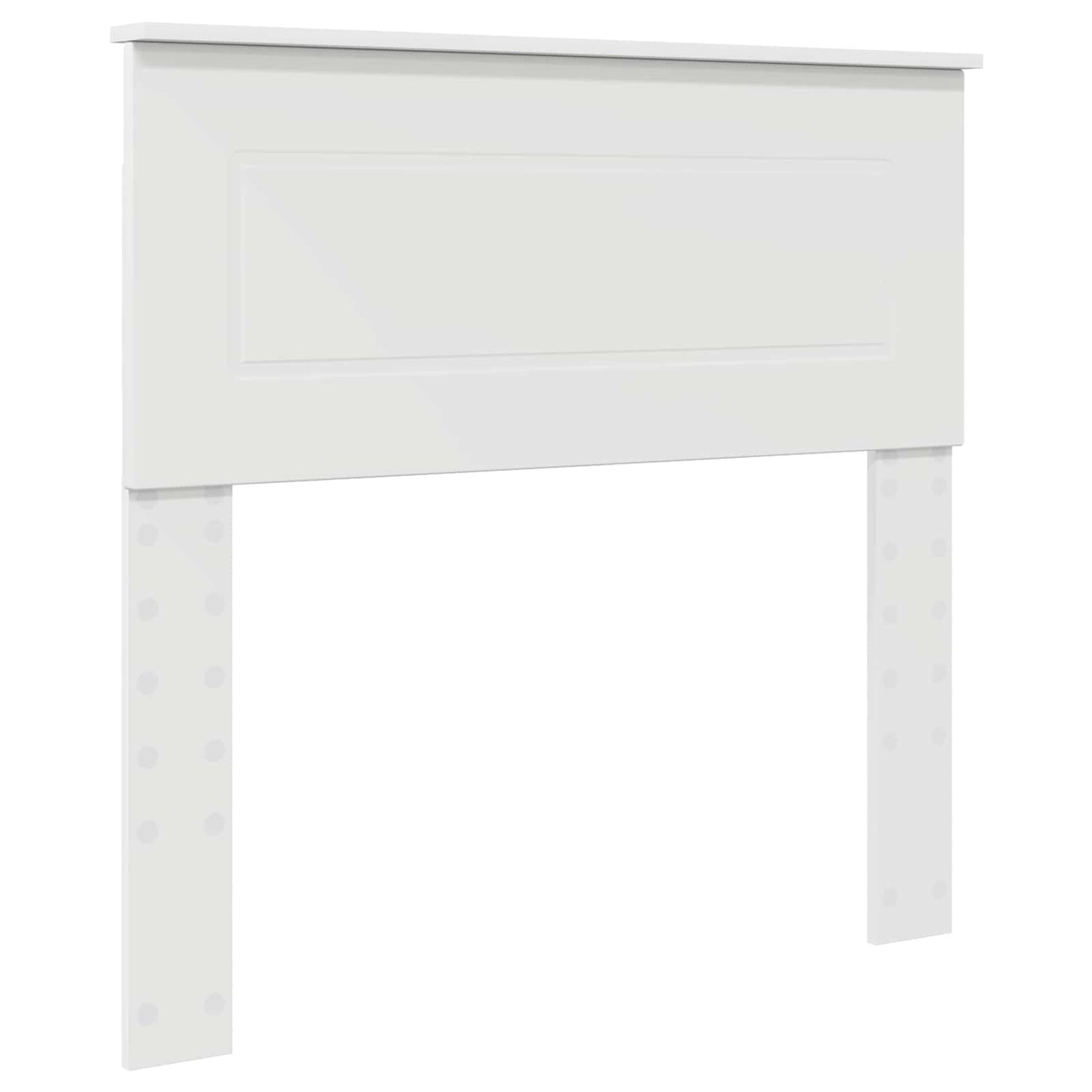 Bed Frame with Headboard White 80 x 200 cm Engineered Wood