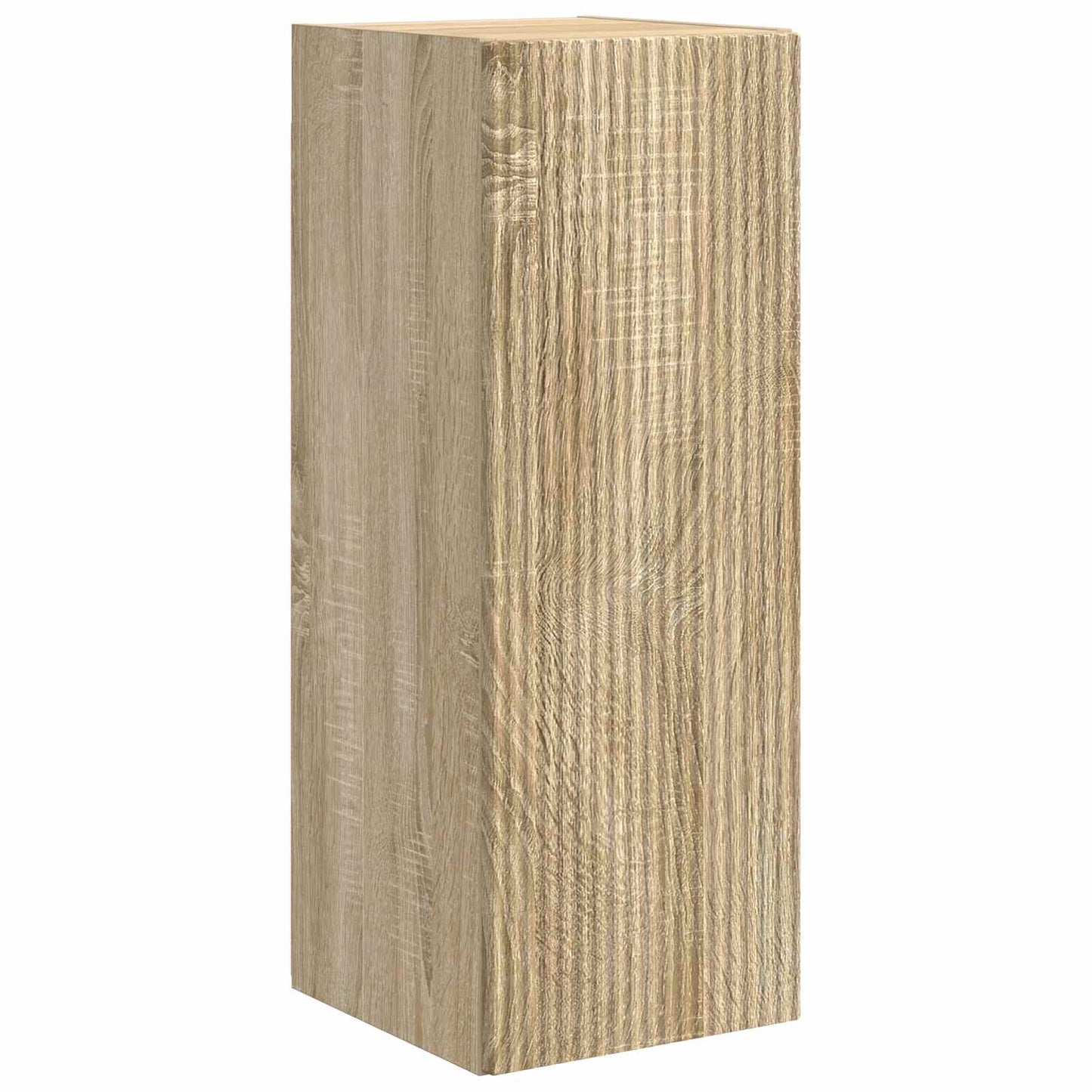 TV Wall Cabinet Set 4 pcs Sonoma Oak Engineered Wood
