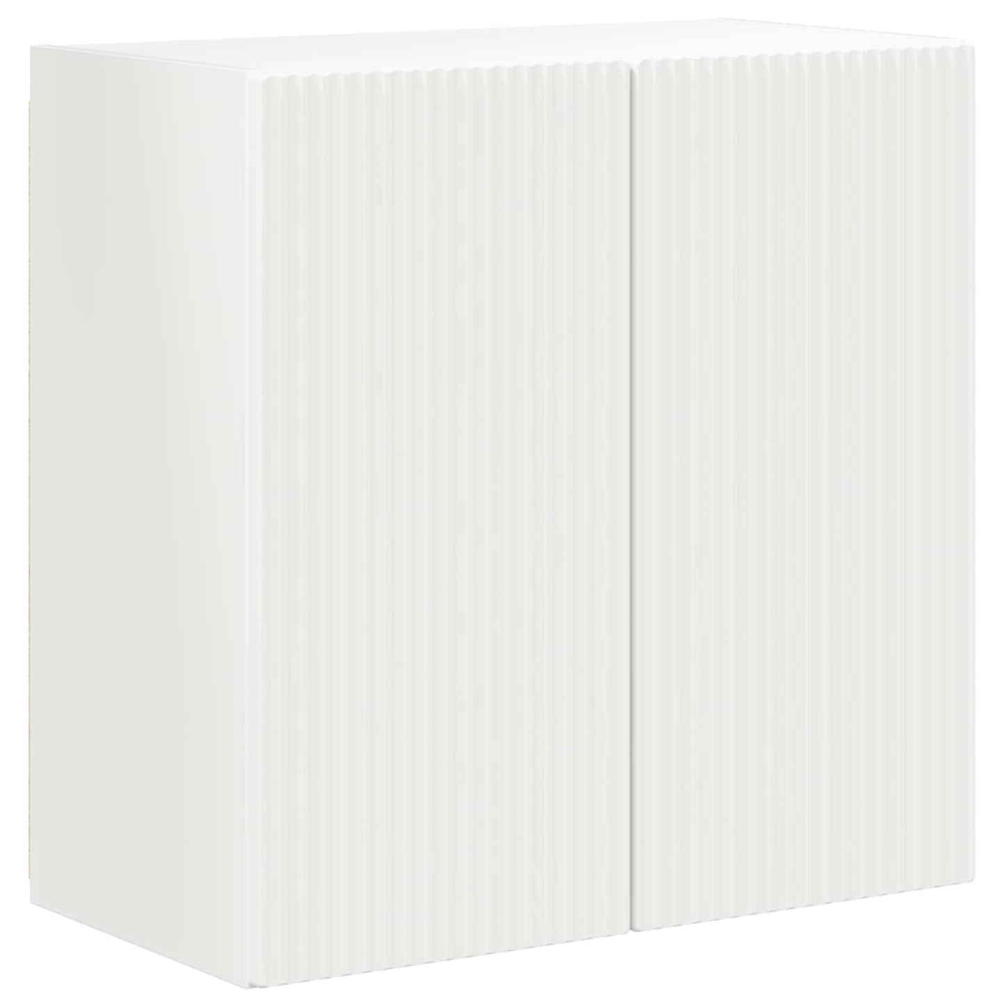 TV Wall Cabinet Set Wall-mounted 6 pcs White