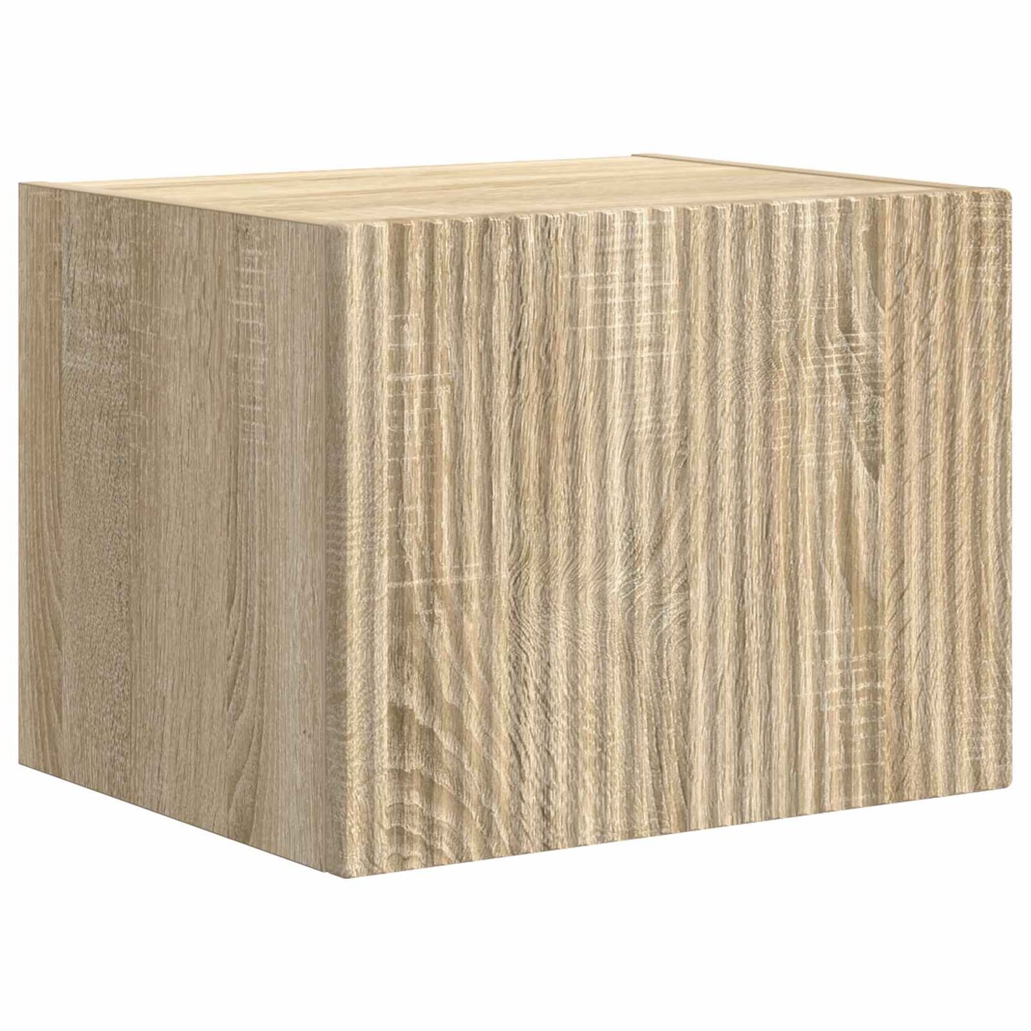 TV Wall Cabinet Set Wall-mounted 6 pcs Sonoma Oak