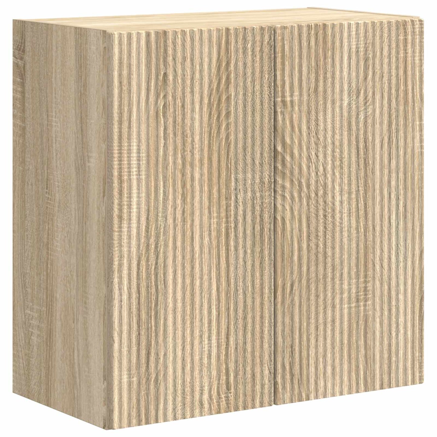 TV Wall Cabinet Set Wall-mounted 6 pcs Sonoma Oak