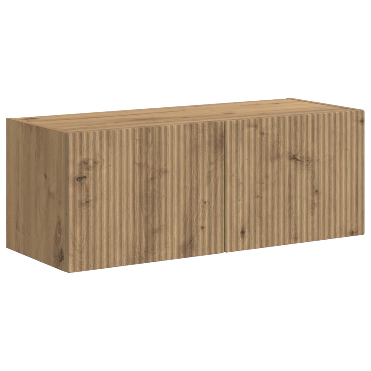 TV Wall Cabinet Set Wall-mounted 6 pcs Artisan Oak