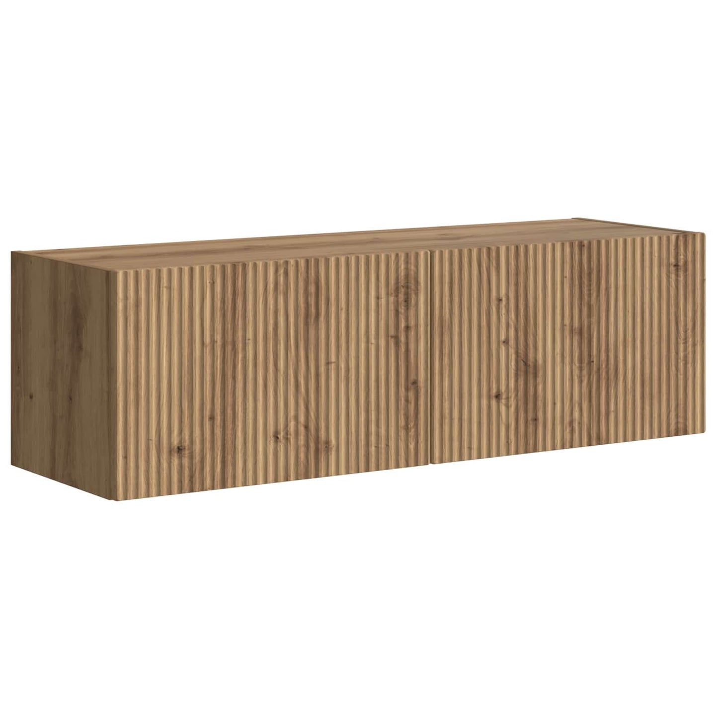 TV Wall Cabinet Set Wall-mounted 6 pcs Artisan Oak