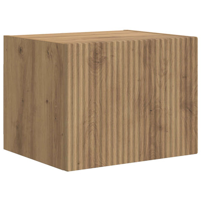 TV Wall Cabinet Set Wall-mounted 6 pcs Artisan Oak