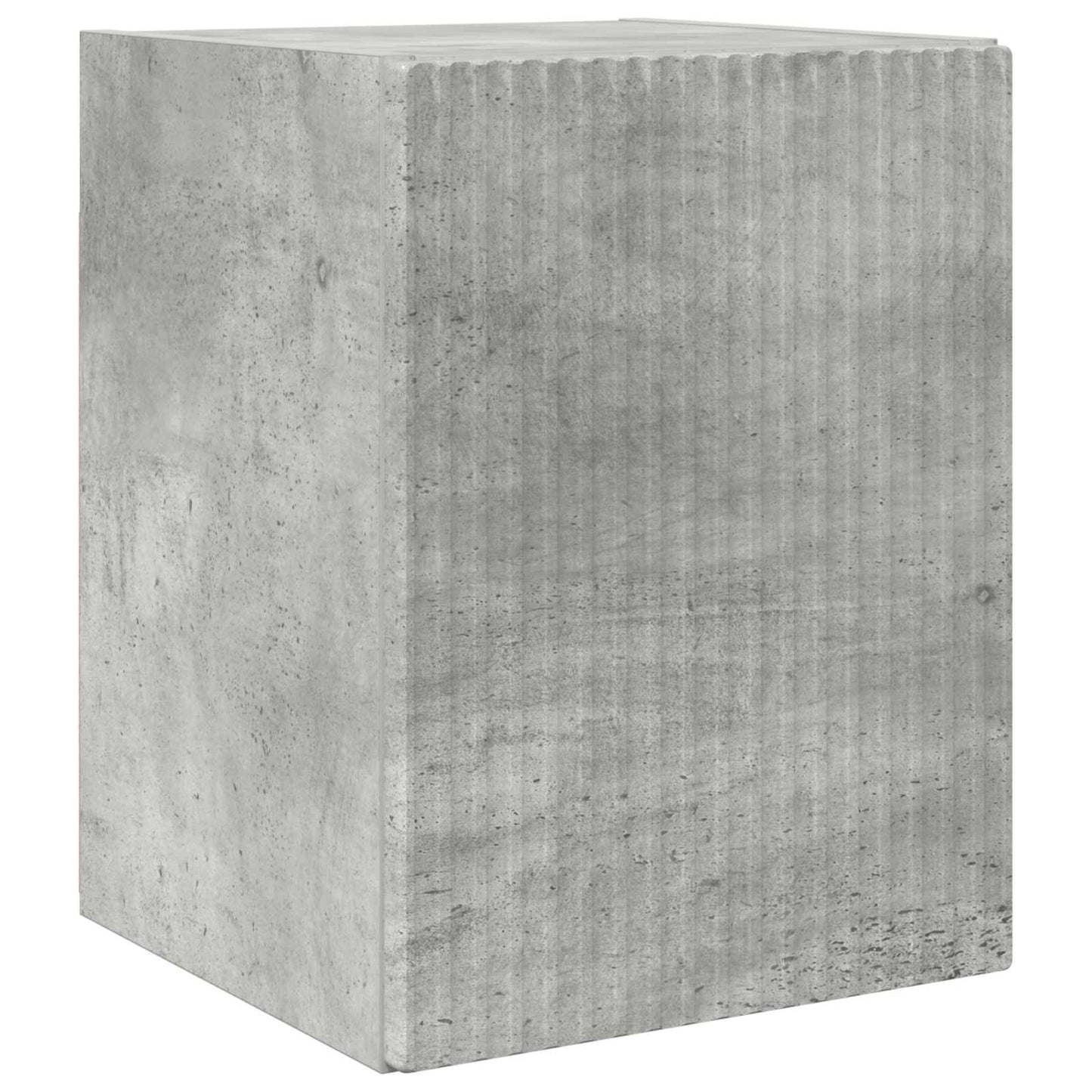 TV Cabinet Set Wall-mounted 3 pcs Concrete Grey Engineered Wood