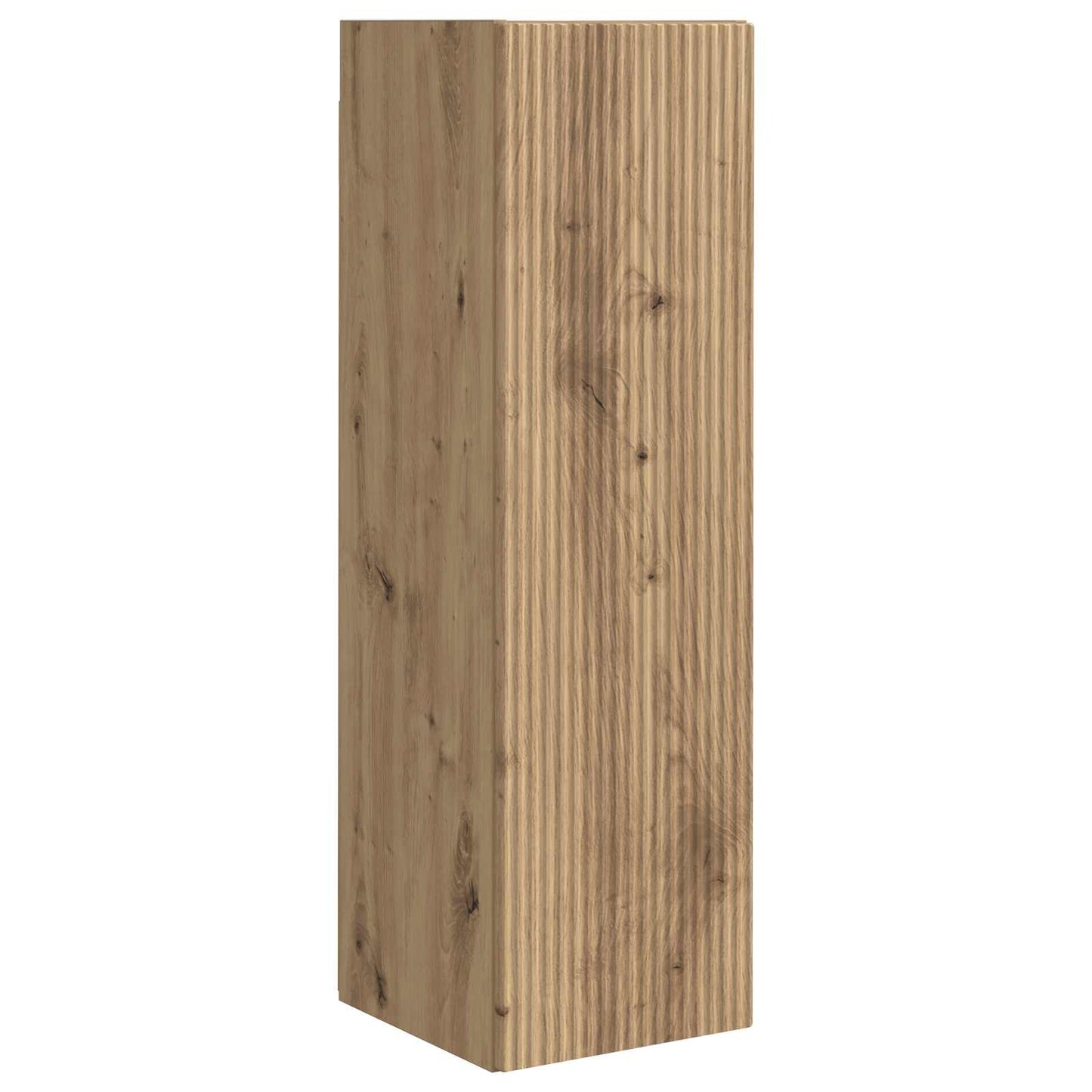 TV Cabinet Set Wall-mounted 3 pcs Artisan Oak Engineered Wood