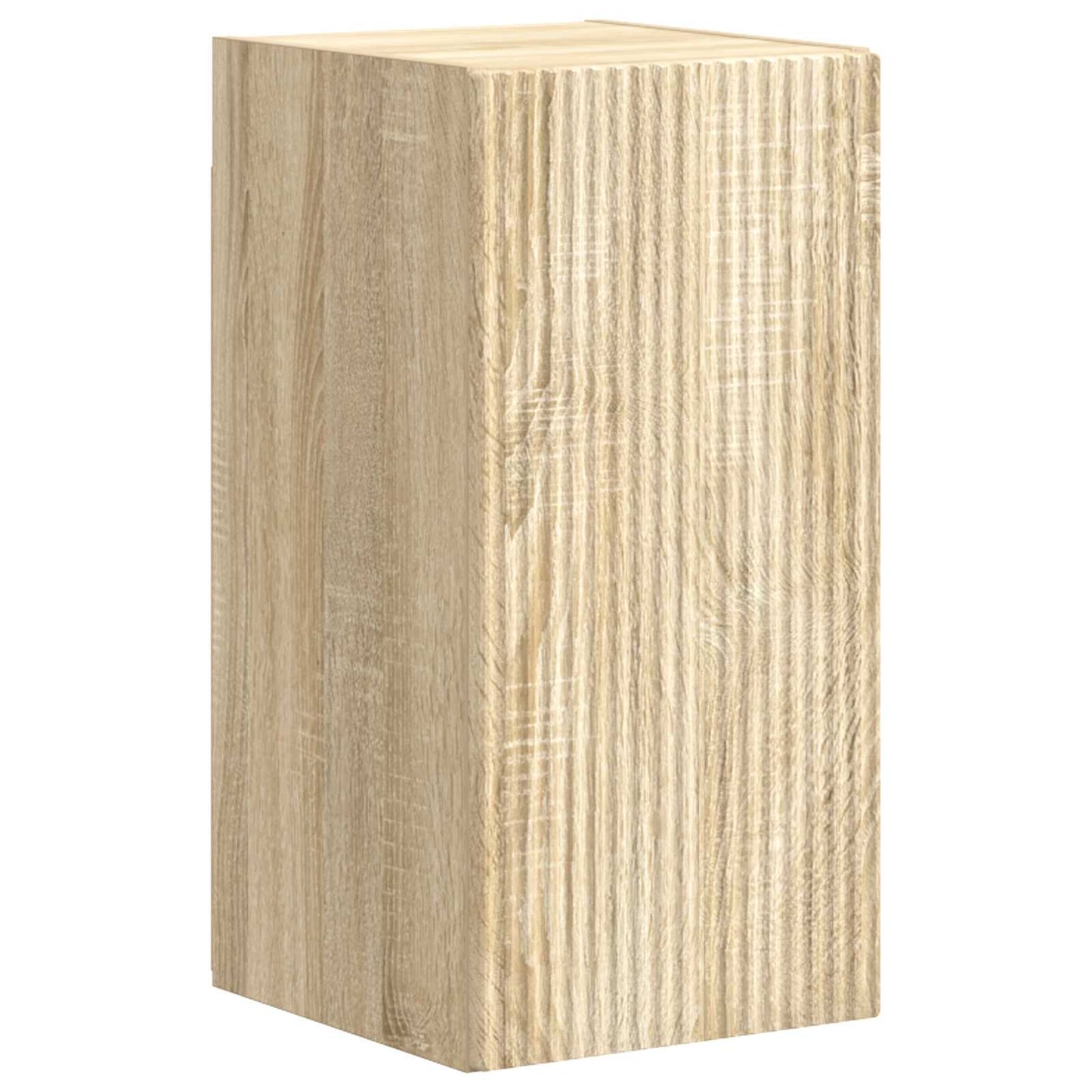 TV Cabinet Set Wall-mounted 4 pcs Sonoma Oak Engineered Wood