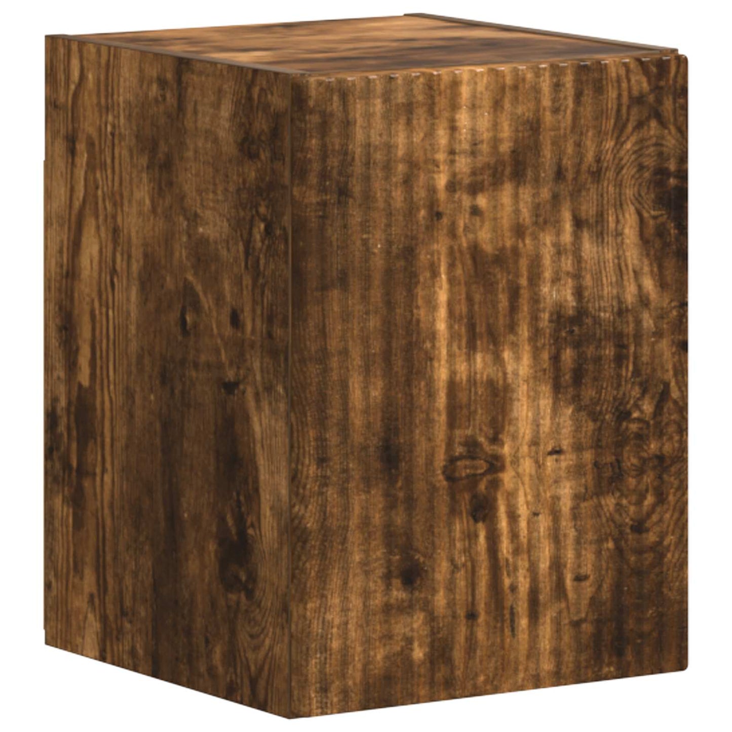 TV Cabinet Set Wall-mounted 4 pcs Smoked Oak Engineered Wood