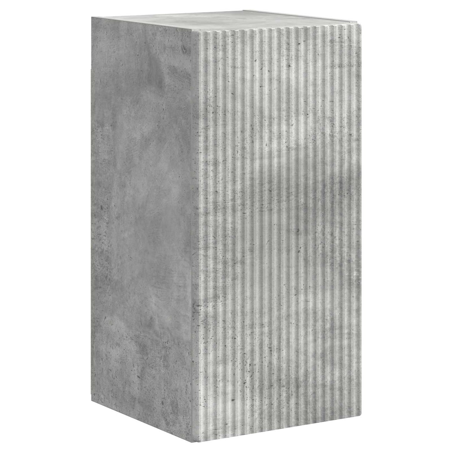 TV Cabinet Set Wall-mounted 4 pcs Concrete Grey Engineered Wood