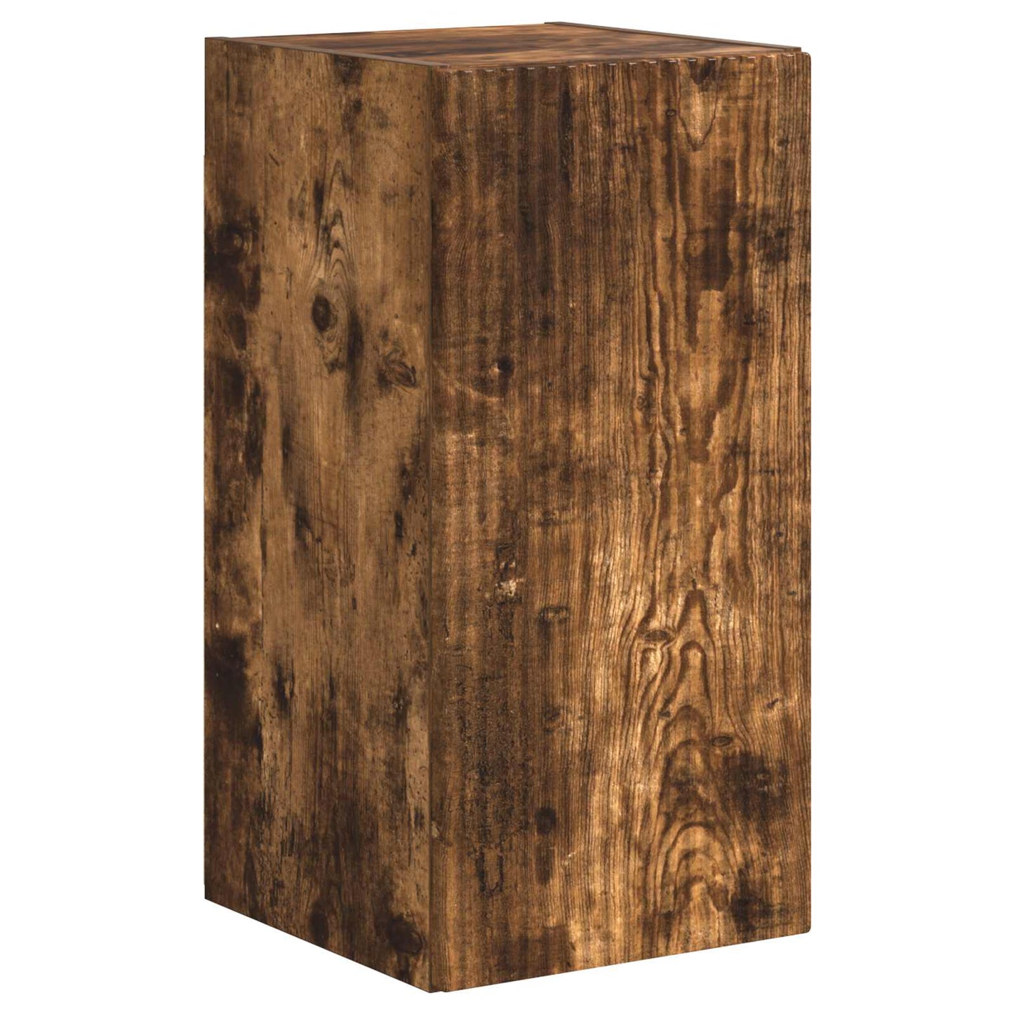 TV Cabinet Set Wall-mounted 4 pcs Smoked Oak Engineered Wood