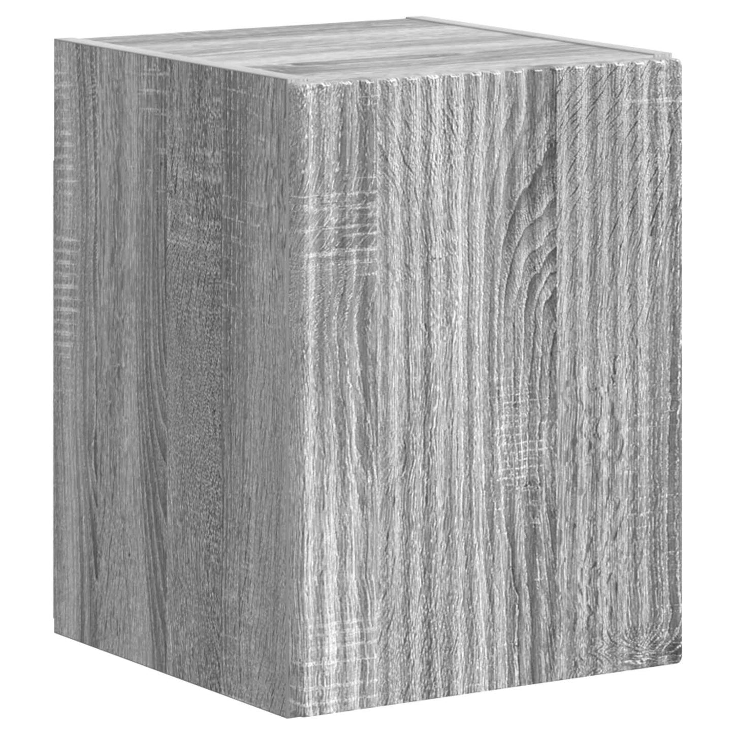 TV Cabinet Set Wall-mounted 4 pcs Grey Sonoma Engineered Wood