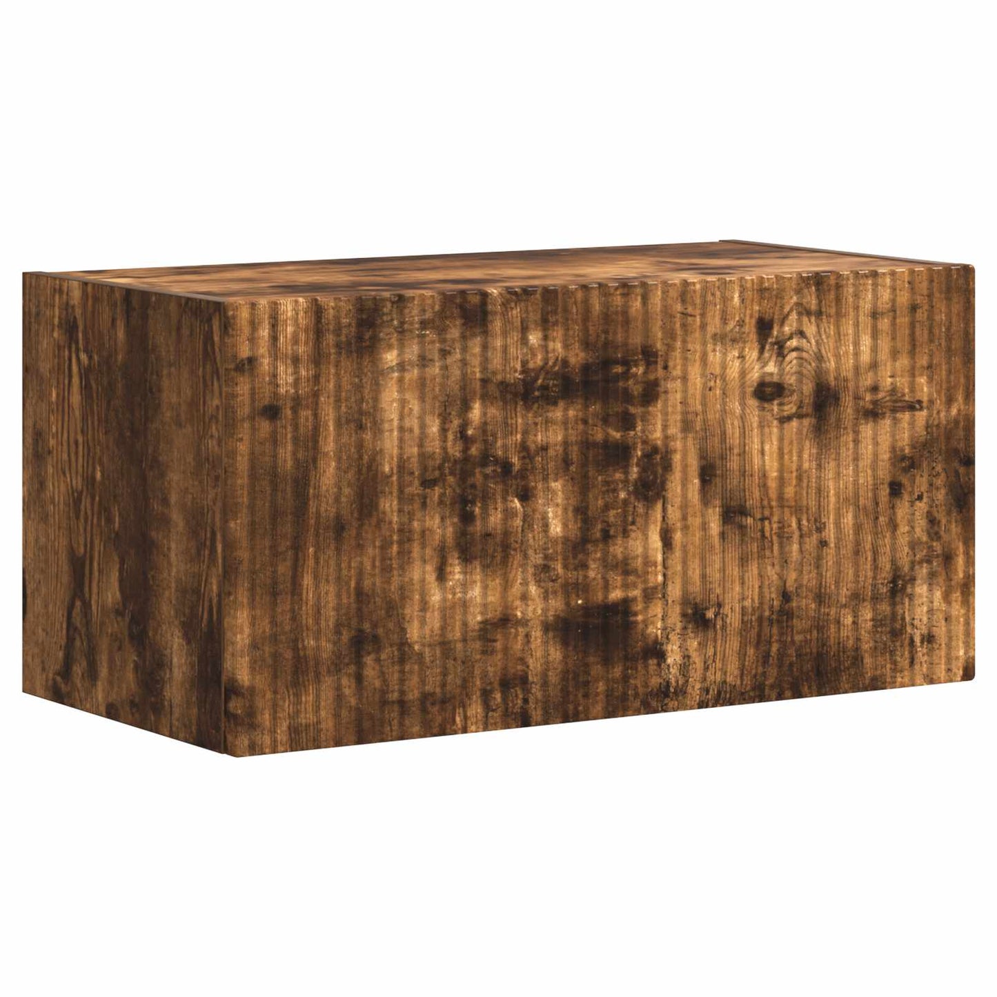 TV Cabinet Set Wall-mounted 5 pcs Smoked Oak Engineered Wood