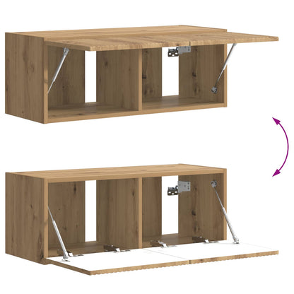 TV Cabinet Set 6 pcs Artisan Oak Engineered Wood