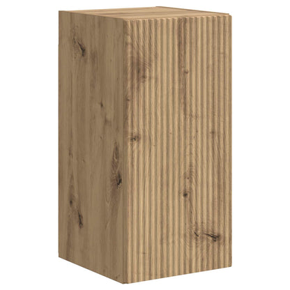 TV Cabinet Set Wall-mounted 5 pcs Artisan Oak Engineered Wood