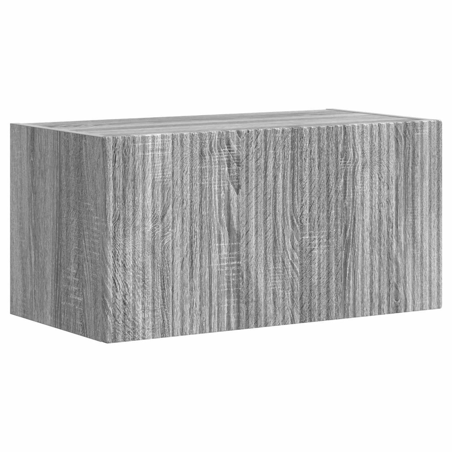 TV Cabinet Set Wall-mounted 4 pcs Grey Sonoma Engineered Wood