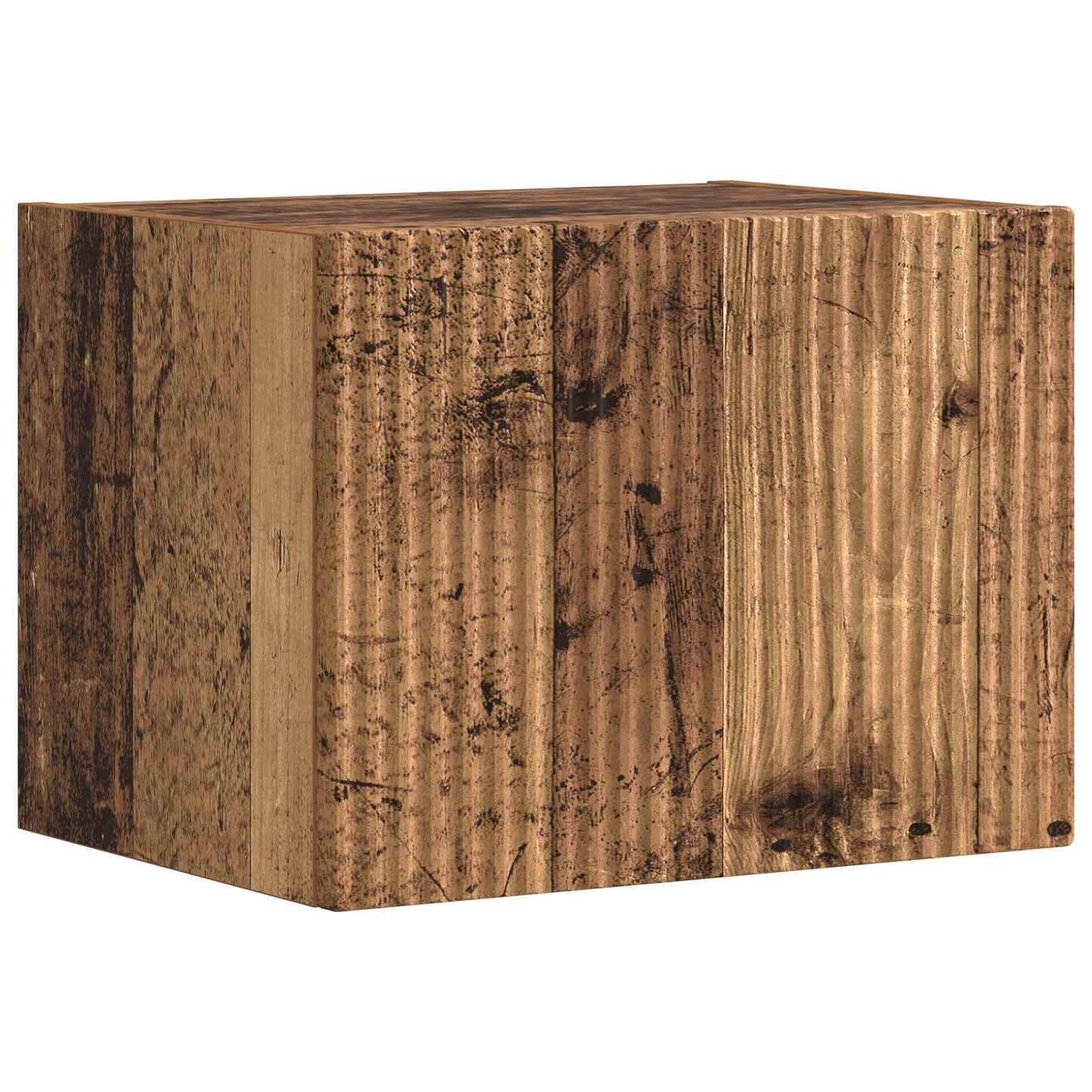 TV Cabinet Set Wall-mounted 5 pcs Old Wood Engineered Wood