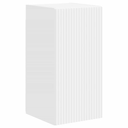 TV Cabinet Set 5 pcs High Gloss White Engineered Wood