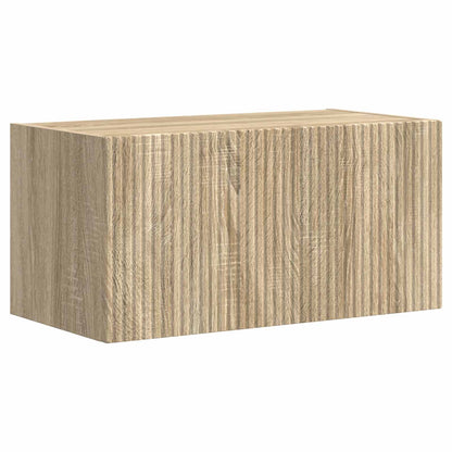 TV Cabinet Set 6 pcs Sonoma Oak Engineered Wood