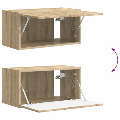 TV Cabinet Set 6 pcs Sonoma Oak Engineered Wood