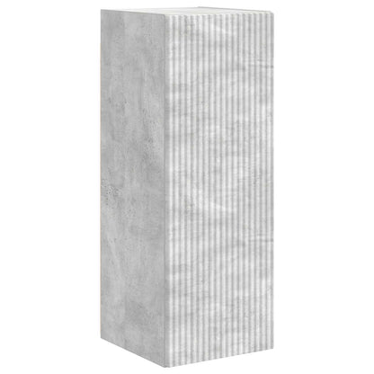 TV Cabinet Set 4 pcs Concrete Grey Engineered Wood