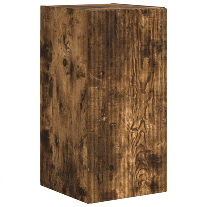 TV Cabinet Set 6 pcs Smoked Oak Engineered Wood