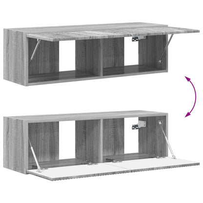 TV Cabinet 8 pcs Grey Sonoma