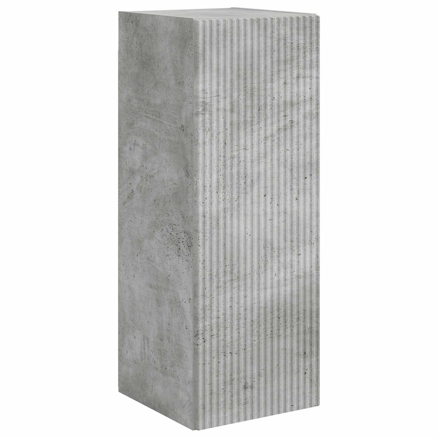TV Cabinet Set 4 pcs Concrete Grey Engineered Wood