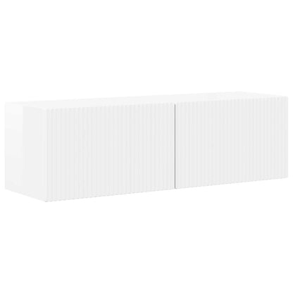 TV Cabinet 5 pcs High Gloss White