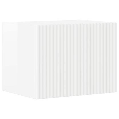 TV Cabinet 5 pcs High Gloss White