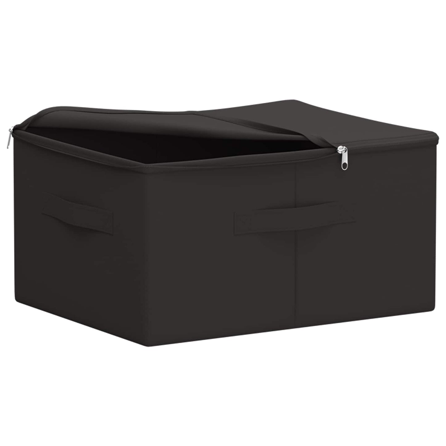 Storage Box 24 pcs Anthracite 43 x 34 x 23 cm Non-woven fabric