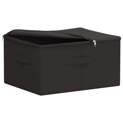 Storage Box 24 pcs Anthracite 50 x 30 x 25 cm Non-woven fabric