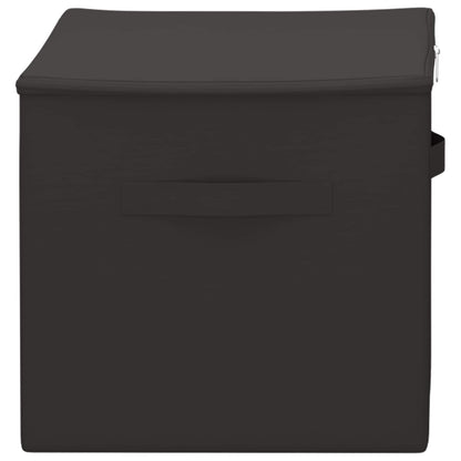 Storage Box 2 pcs Anthracite 55 x 35 x 32 cm Non-woven fabric