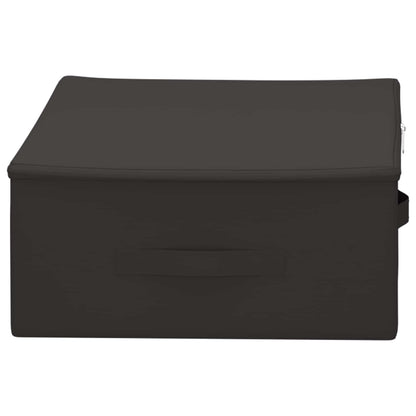 Storage Box 6 pcs Anthracite 70 x 40 x 18 cm Non-woven fabric