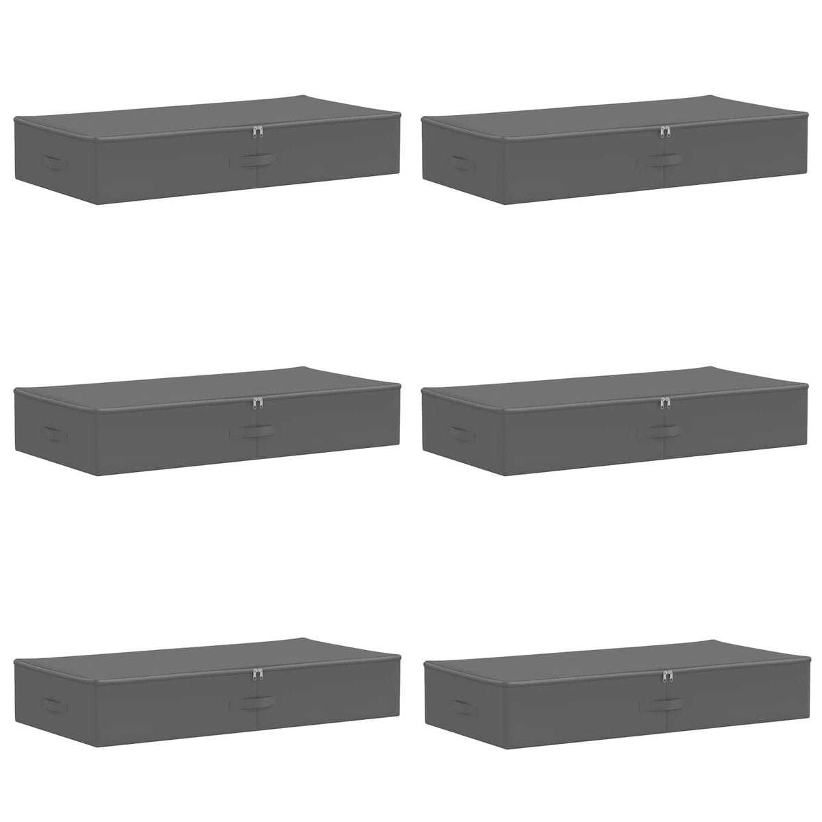 Storage Box 6 pcs Non-woven fabric 90 x 48 x 15 cm 64.8 L
