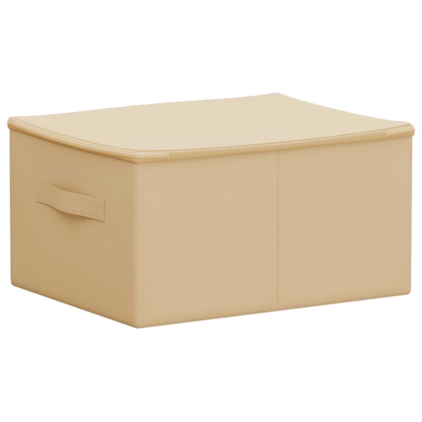 Storage Box 24 pcs Cream 50 x 30 x 25 cm Non-woven fabric