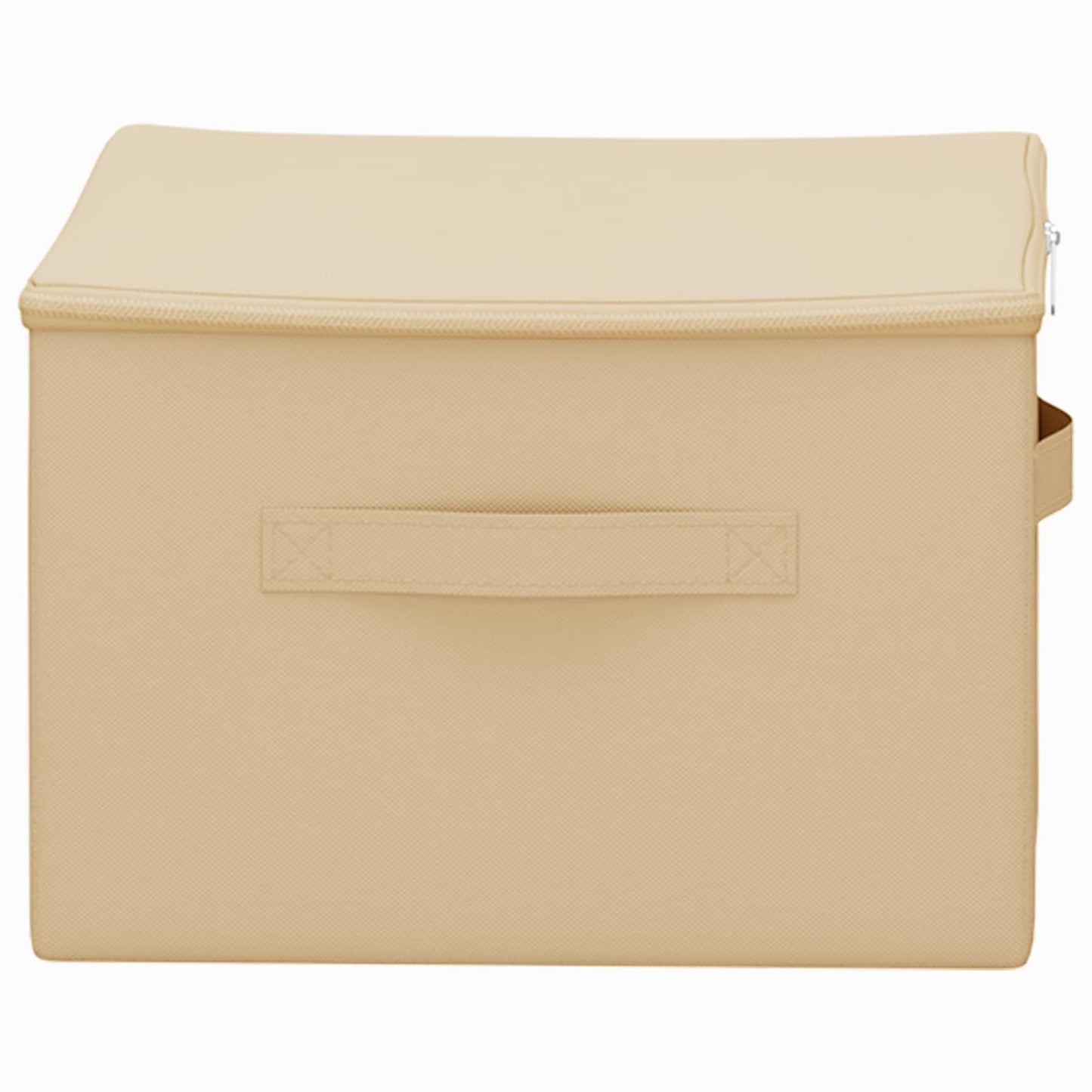 Storage Box 24 pcs Cream 50 x 30 x 25 cm Non-woven fabric