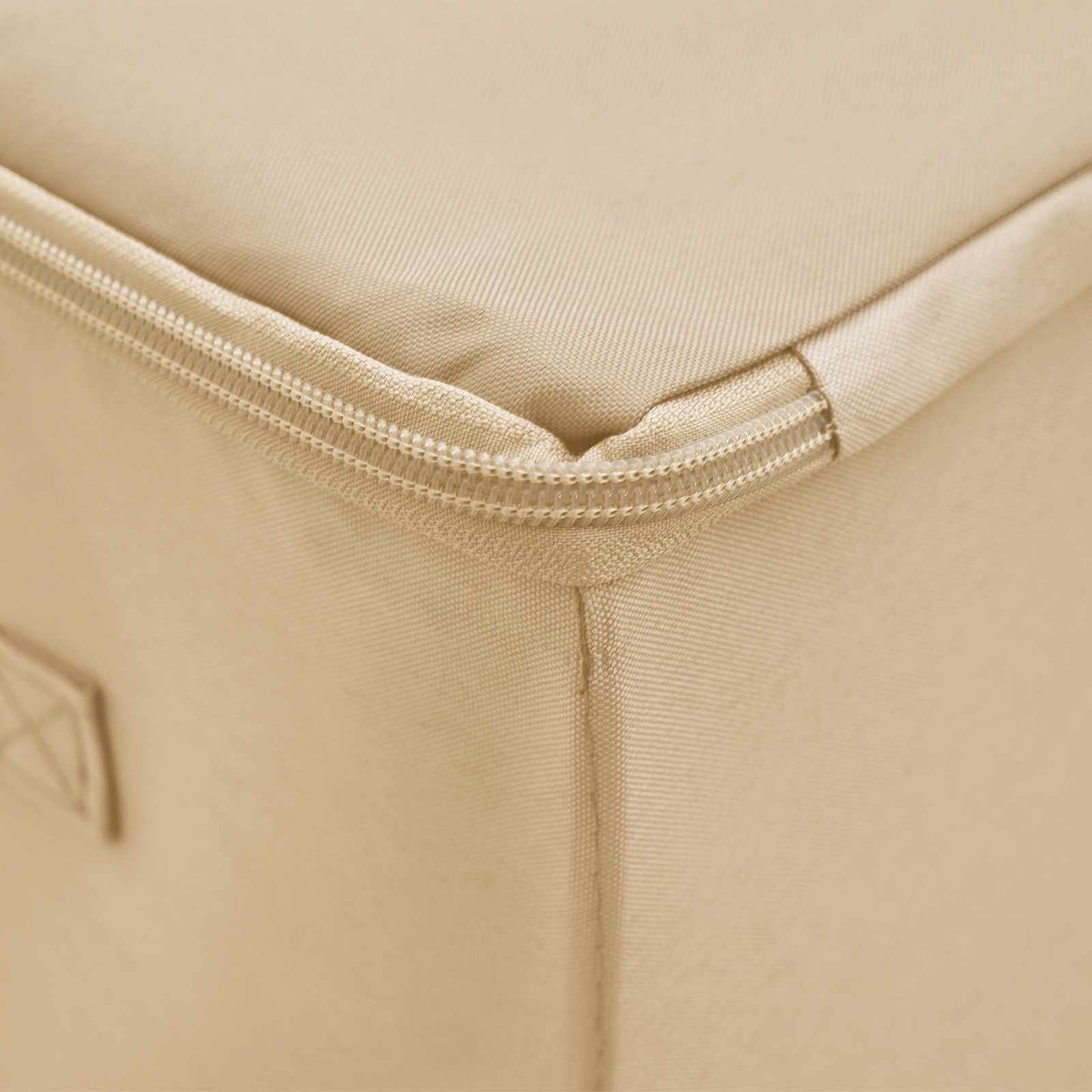 Storage Box 2 pcs Cream 55 x 35 x 32 cm Non-woven fabric