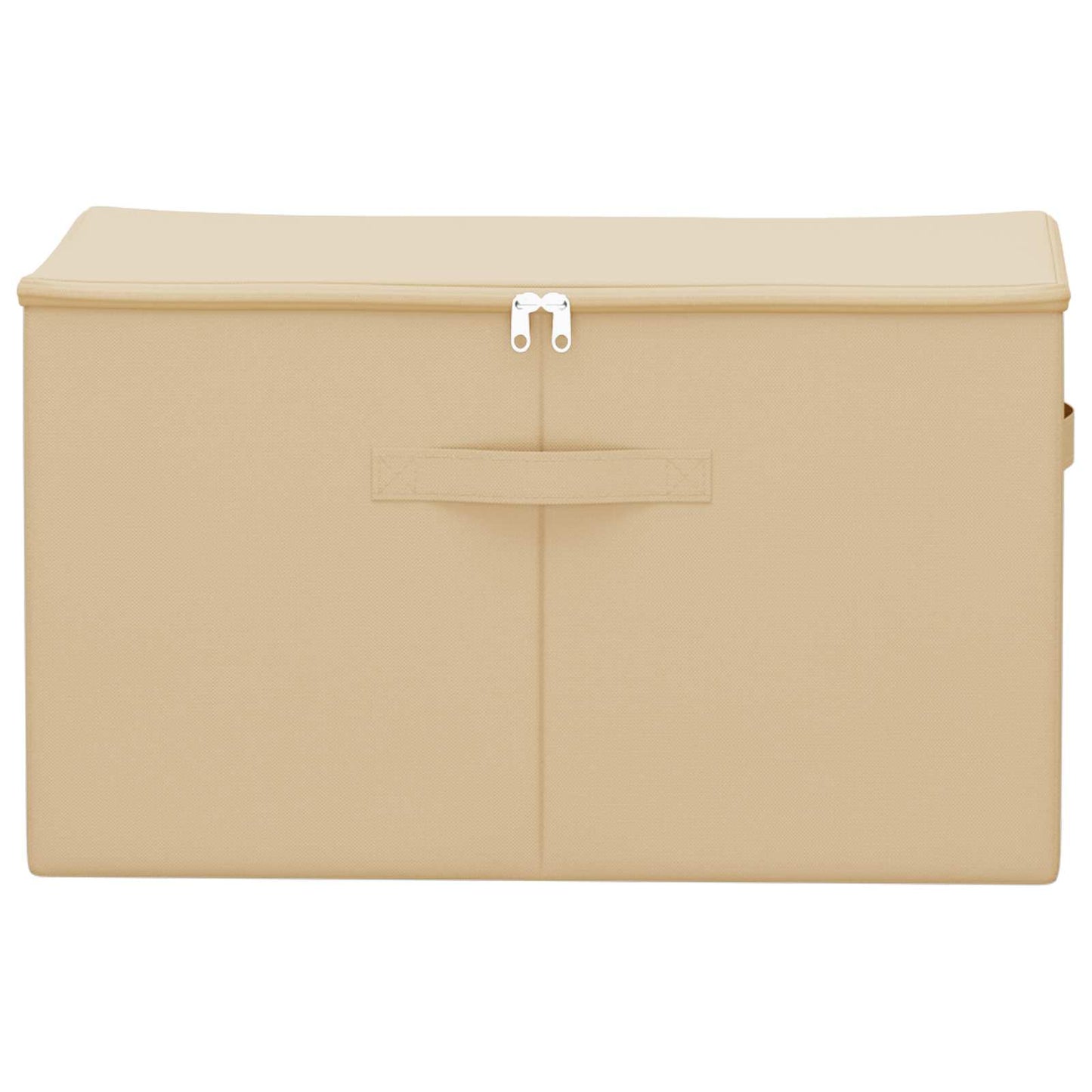 Storage Box 2 pcs Cream 55 x 35 x 32 cm Non-woven fabric