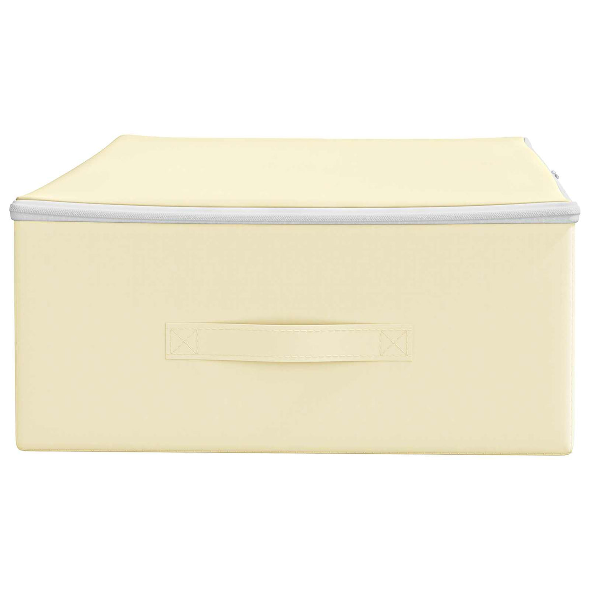 Storage Box 6 pcs Non-woven fabric 70 x 40 x 18 cm 50.4 L Cream