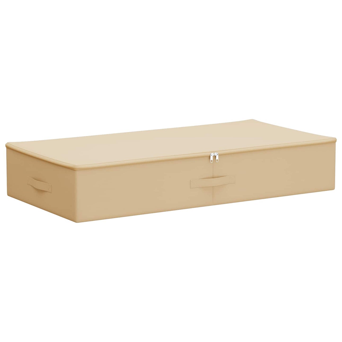 Storage Box Cream 90 x 48 x 15 cm Non-woven fabric