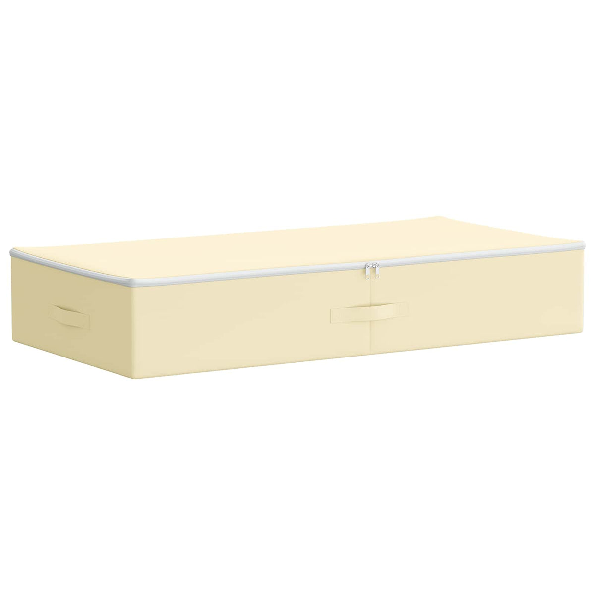 Storage Box 24 pcs Non-woven fabric 100 x 50 x 18 cm 90 L Cream