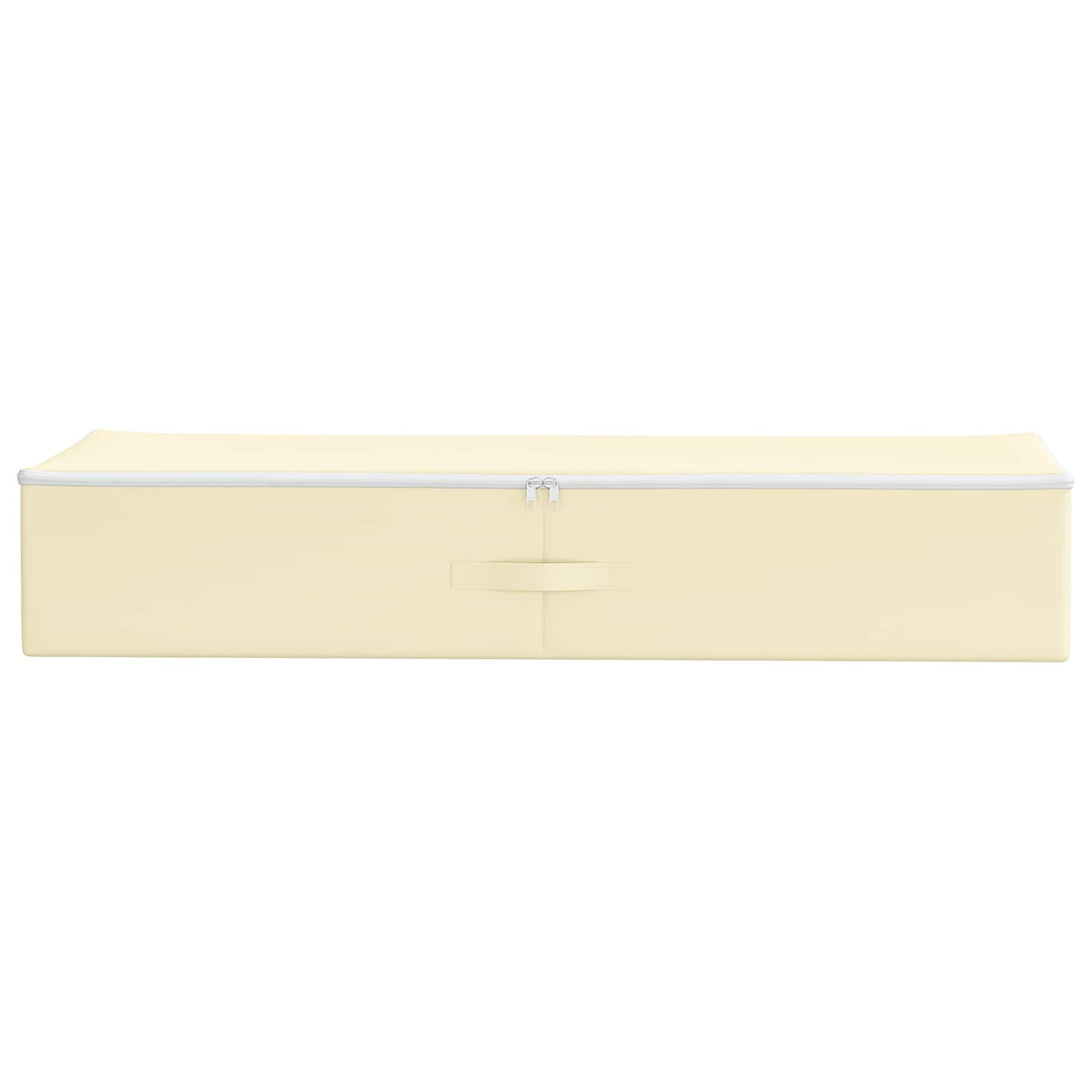 Storage Box 24 pcs Non-woven fabric 100 x 50 x 18 cm 90 L Cream