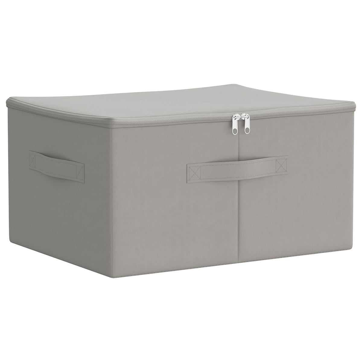 Storage Box 24 pcs Non-woven fabric 50 x 30 x 25 cm 37.5 L Grey