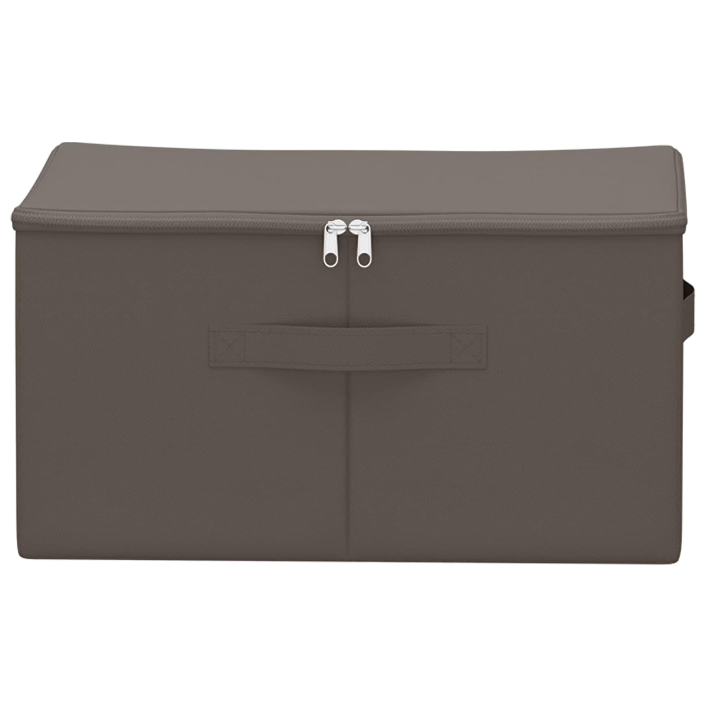 Storage Box 24 pcs Grey 50 x 30 x 25 cm Non-woven fabric